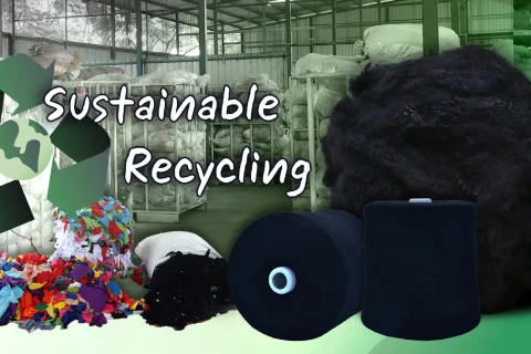 Textile to textile (T2T) recycling products